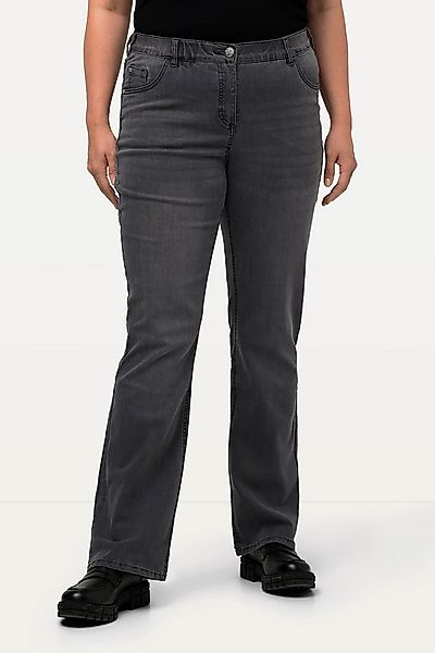 Ulla Popken Funktionshose Jeans Marie Bootcut Komfortbund 5-Pocket-Schnitt günstig online kaufen
