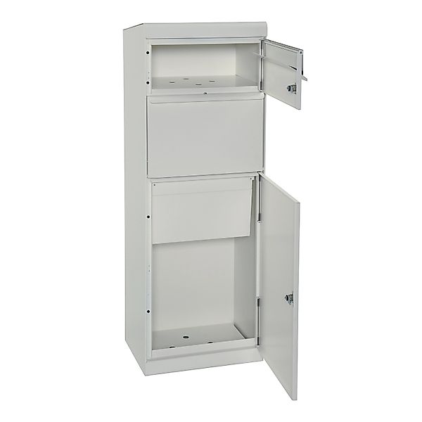 MEFA Paketkasten Maple 661 Weißaluminium 109,1 cm x 40 cm x 30,6 cm günstig online kaufen