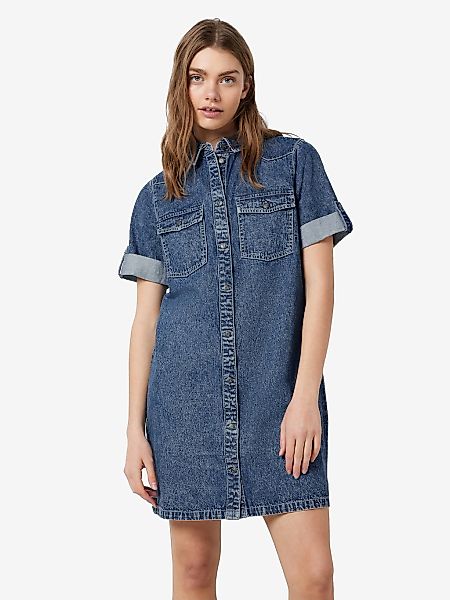 Noisy may Jeanskleid "NMNEW SIGNE S/S DENIM DRESS WG002MB NOOS" Brusttasche günstig online kaufen
