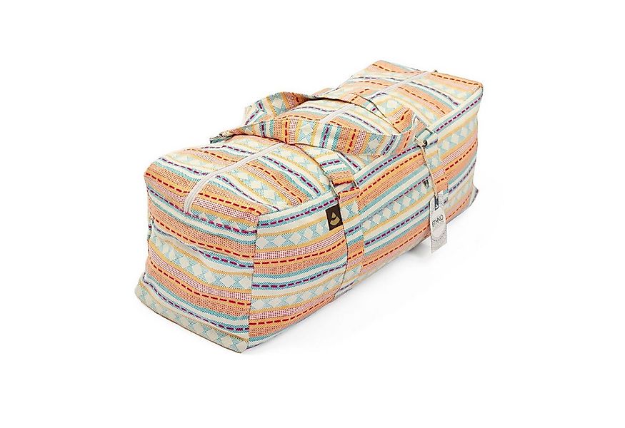 bodhi Yogatasche Yoga Kit Bag, ETHNO Collection, apricot-hellblau gemustert günstig online kaufen