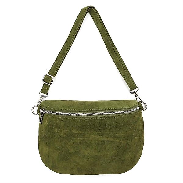 ITALYSHOP24 Bauchtasche Damen Wildleder Gürteltasche Brusttasche günstig online kaufen
