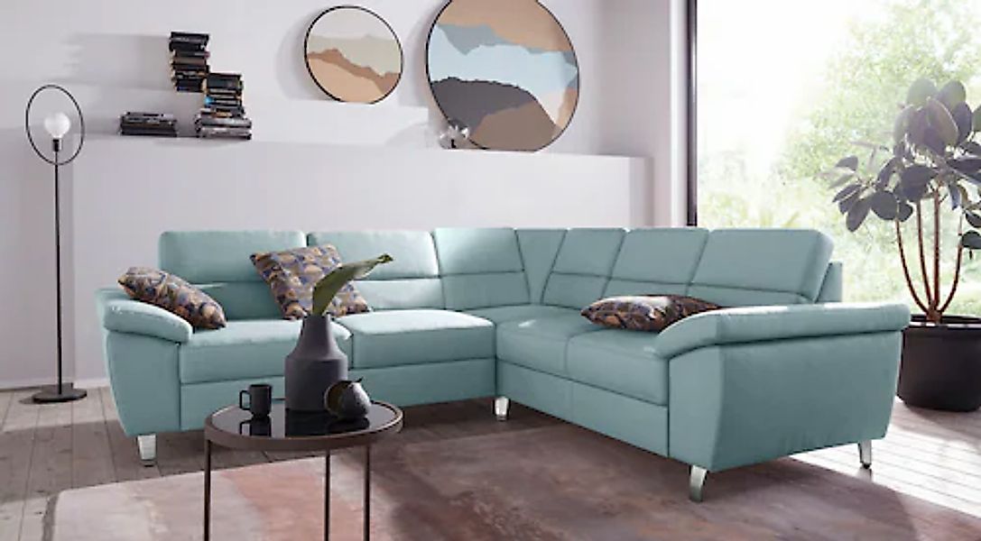 sit&more Ecksofa »Sorano L-Form« wahlweise mit Bett- und Relaxfunktion, ink günstig online kaufen