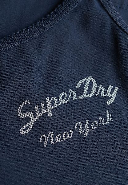 Superdry Tanktop "ATH ESS GRAPHIC CAMI" mit hübschem Spitzen-Detail am Ausc günstig online kaufen
