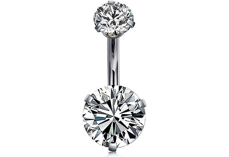LuxusKollektion Bauchnabelpiercing Bauchnabelpiercing Titan G23 Stablänge 6 günstig online kaufen