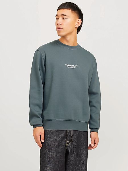 Jack & Jones Herren Rundhals Pullover JORVESTERBRO - Relaxed Fit günstig online kaufen
