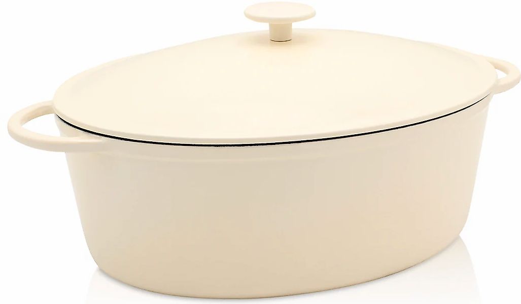 Krüger Bräter "Eisenguss Gansbräter mit Deckel SAVANNA, 34 x 27 x 12,5 cm" günstig online kaufen