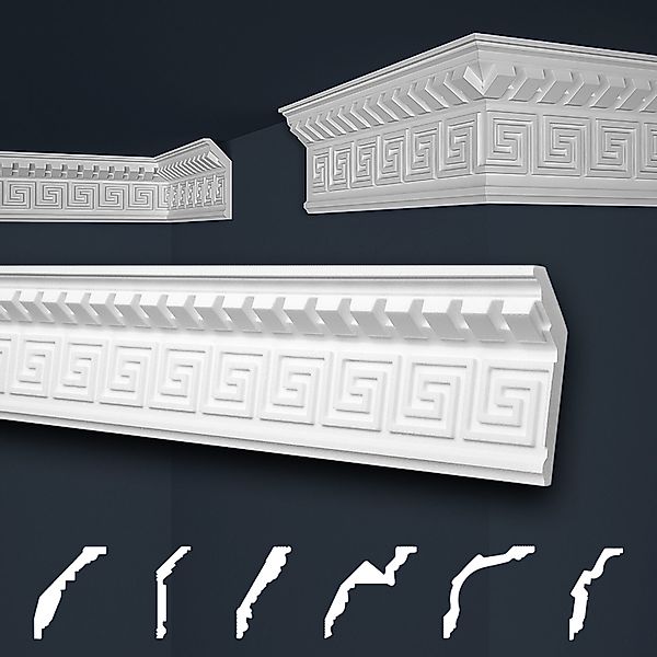 marbet design Stuckleiste B-25, 20 Meter, günstig online kaufen