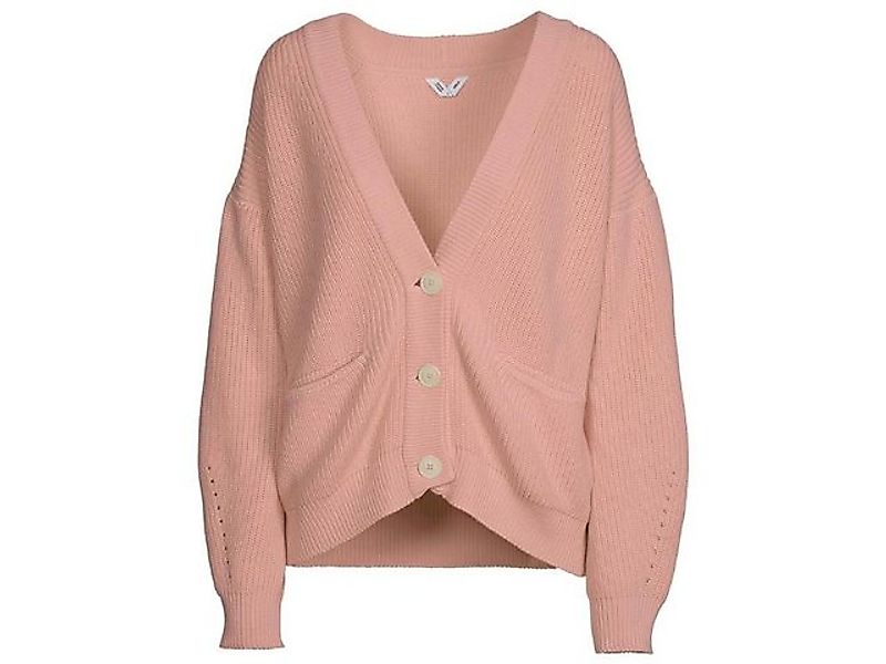 MELA Strickjacke MELA Bio-Damen-Cardigan 'ARTHA' mit aufgesetzten F günstig online kaufen