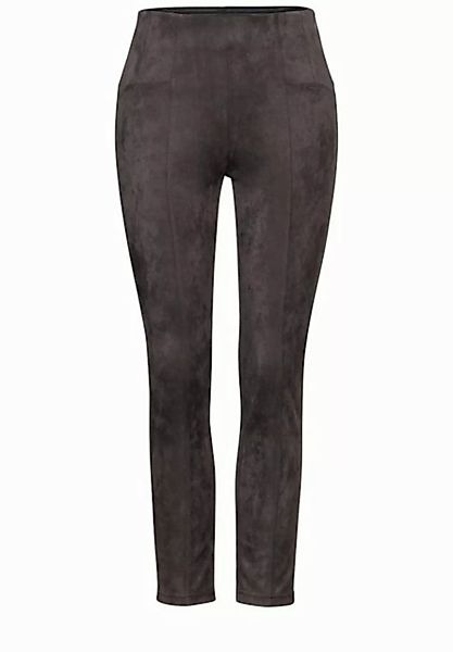 STREET ONE Stoffhose STREET ONE / Da.Casual-Hose / Style LTD QR Hope Velour günstig online kaufen