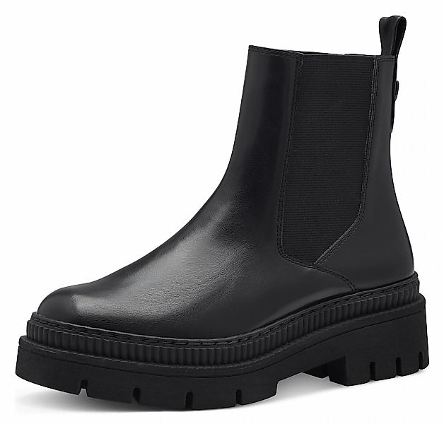 MARCO TOZZI Chelseaboots, Blockabsatz, Stiefelette, Schlupfboots mit Feel M günstig online kaufen