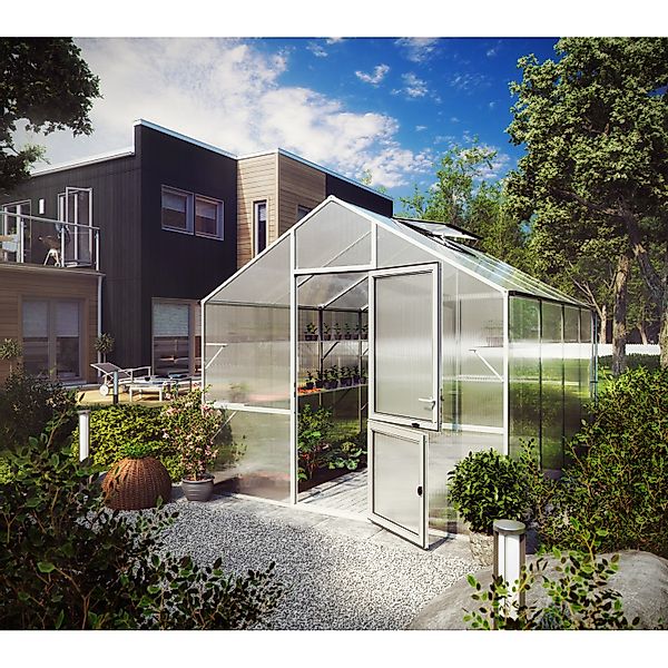 KGT Gewächshaus Lilie III Aluminium 268 cm x 297 cm x 323 cm günstig online kaufen