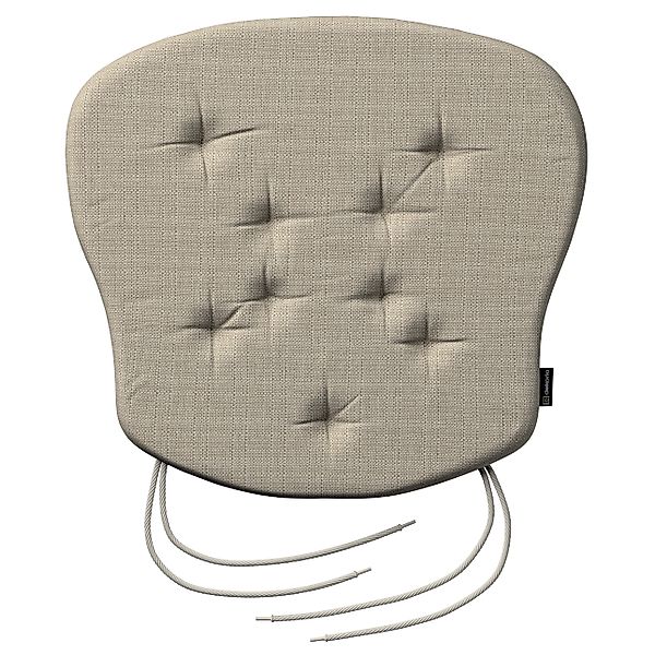 Stuhlkissen Peter mit Bindeschnur, beige, 41x 38 x 3,5 cm, Living II (162-0 günstig online kaufen