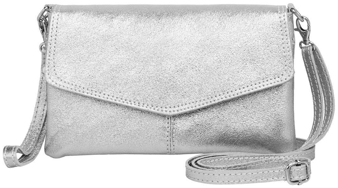 Caspar Clutch Abendtasche Leder Damen Umhängetasche günstig online kaufen