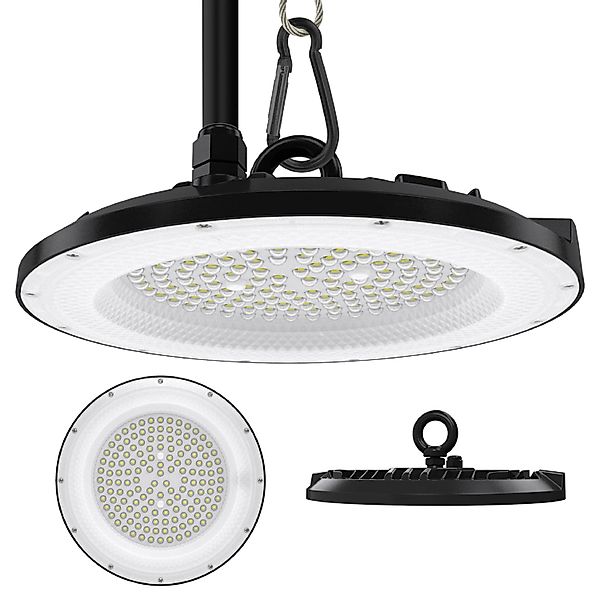 LUXULA LED UFO Hallenstrahler 150W 15000lm 5000K Neutralweiß HighBay EPISTA günstig online kaufen