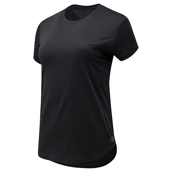 New Balance Sport Core Heather Kurzärmeliges T-shirt XS Black günstig online kaufen