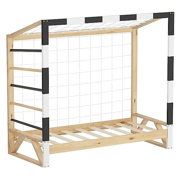 ML-DESIGN Kinderbett Kinderbett Fußballtor Holzbett mit günstig online kaufen