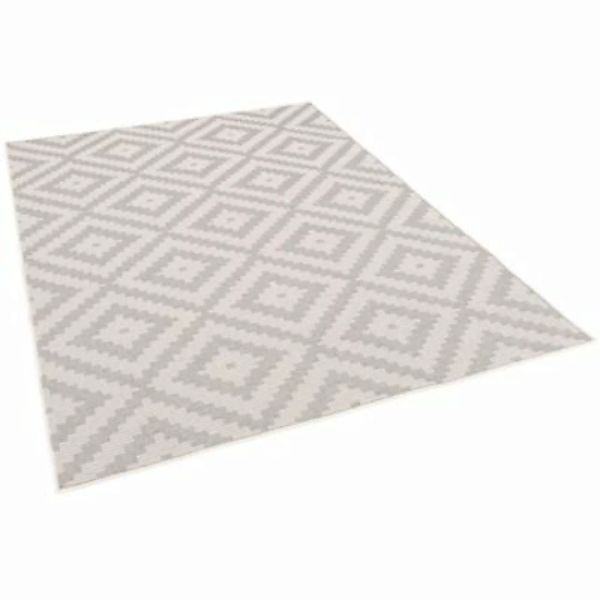 Pergamon In & Outdoor Teppich Marbella Fliesenoptik Teppiche grau Gr. 200 x günstig online kaufen