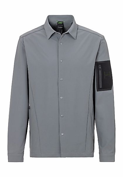 BOSS GREEN Hemdjacke "B EXPEDIT L" mit Ärmeltasche günstig online kaufen