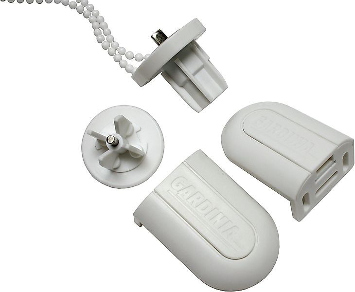 Seitenzugrollo Rolloträger für GT-1 weiß, GARDINIA, günstig online kaufen