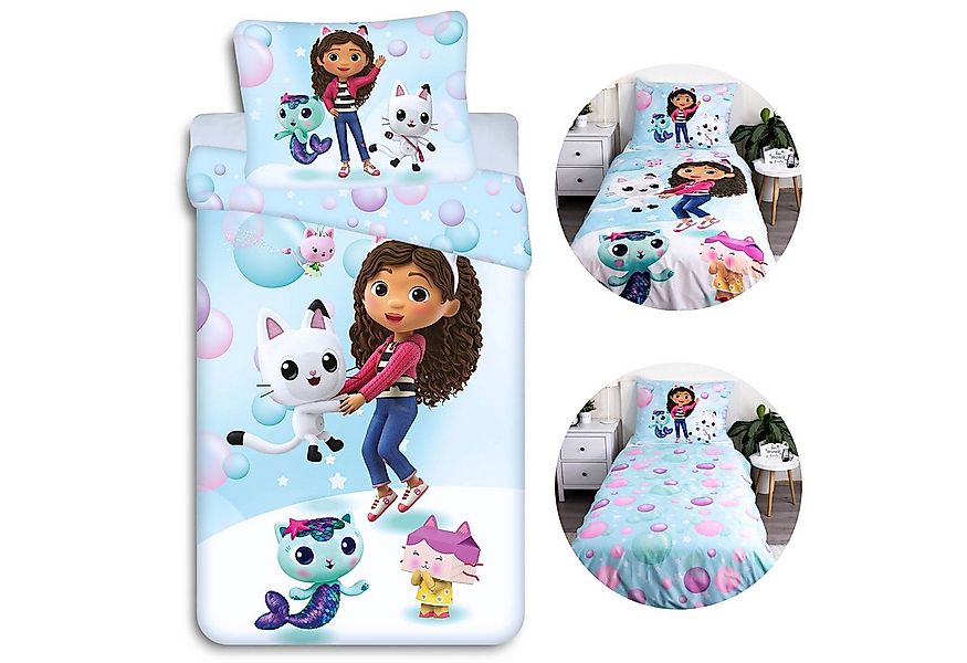 Sarcia.eu Babybettwäsche Gabby's Dollhouse Bettwäscheset mit Reißverschluss günstig online kaufen