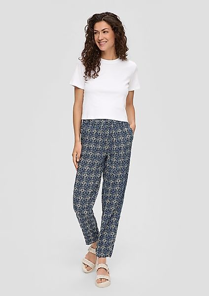 s.Oliver Stoffhose Jogpants aus Viskose mit günstig online kaufen