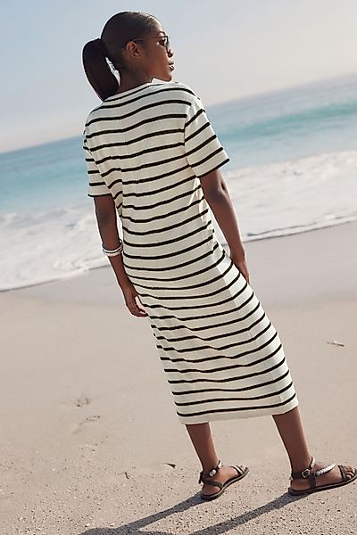 Next Minikleid Midikleid mit Waffelstruktur (1-tlg) günstig online kaufen