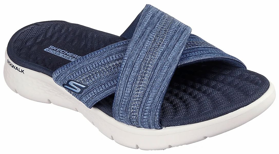 Skechers Pantolette "GO WALK FLEX SANDAL-BUTTERFLY BLISS" Keilabsatz, Somme günstig online kaufen