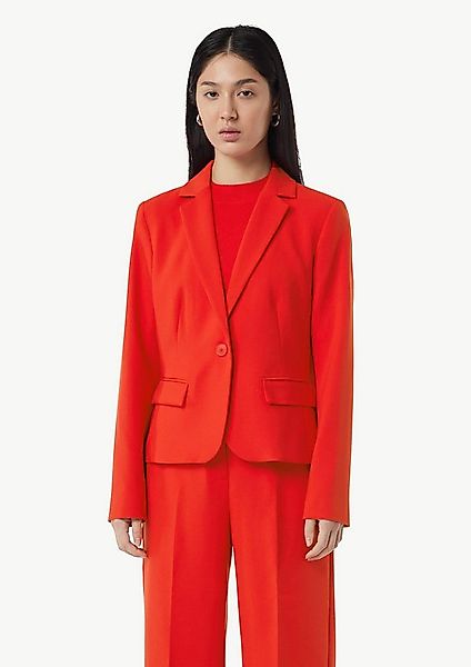 comma Jackenblazer Indoor-Blazer Taillierter Blazer mit Pattentaschen günstig online kaufen