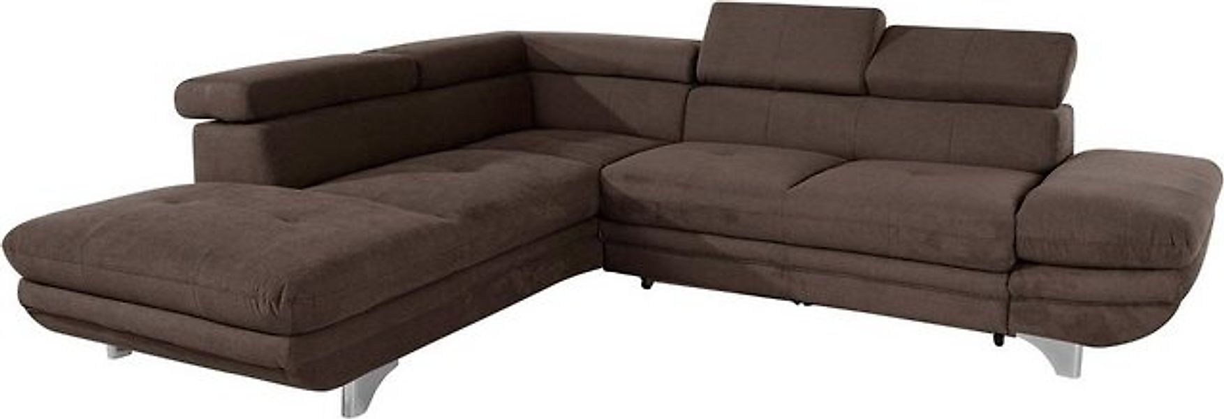 COTTA Ecksofa "Enterprise L-Form", mit Arm- & Kopfteilverstellung, wahlweis günstig online kaufen