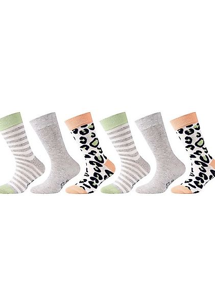 s.Oliver Langsocken originals (6-Paar) mit ausgefallenen Mustern günstig online kaufen