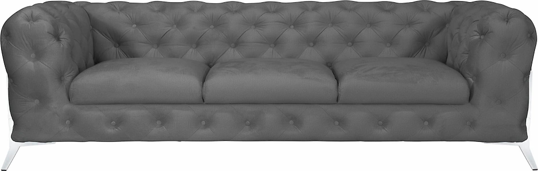 Home affaire Chesterfield-Sofa "Amaury" aufwändige Knopfheftung, moderne Ch günstig online kaufen