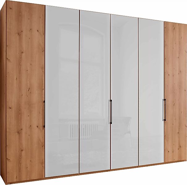 WIEMANN Falttürenschrank "Monaco", mit Teil-Glasfront sowie hochwertige Bes günstig online kaufen