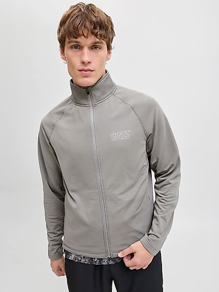 Jack & Jones Sweatjacke "JCOCNZ STRUCTURE FULL ZIP SN" günstig online kaufen