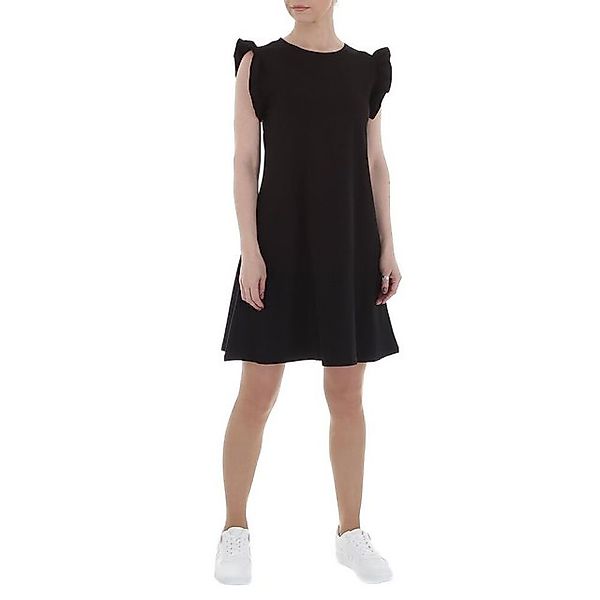 Ital-Design Sommerkleid Damen Freizeit Rüschen Stretch günstig online kaufen