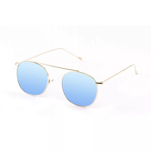 Paloalto Atlanta Sonnenbrille One Size Gold Metal / Sky Blue Revo günstig online kaufen