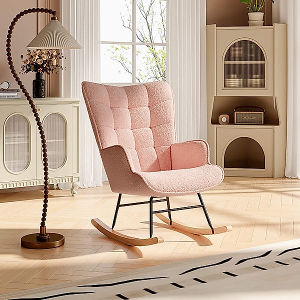 Furnishings Home Schaukelstuhl Polsterstuhl Sessel Stillsessel günstig online kaufen