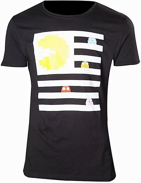 Pac-Man Print-Shirt PACMAN T-Shirt Computer Retrogames Shirt Herren günstig online kaufen