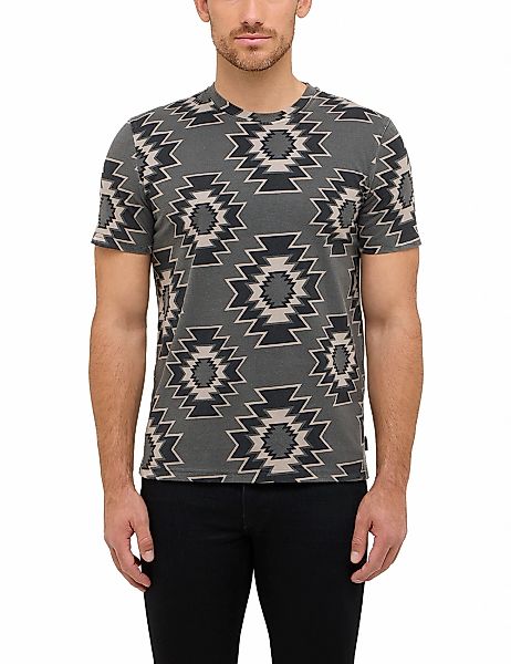 MUSTANG T-Shirt "Style Austin", mit Ethno- Druck günstig online kaufen