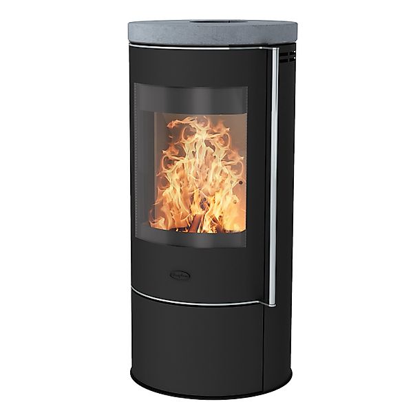 Fireplace Rondale Kaminofen Speckstein Schwarz 5 kW günstig online kaufen