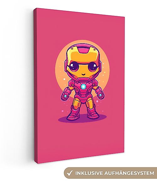 OneMillionCanvasses® Leinwandbild Superheld - Jungen - günstig online kaufen