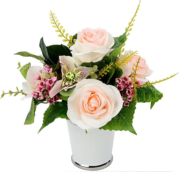 Kunstpflanze Rosen/Blüten, I.GE.A., Höhe 26 cm günstig online kaufen