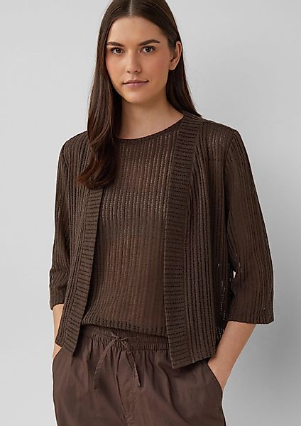 s.Oliver Cardigan Indoor-Jacke (1-tlg) günstig online kaufen