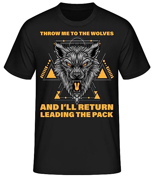 Throw Me To The Wolves · Männer Basic T-Shirt günstig online kaufen