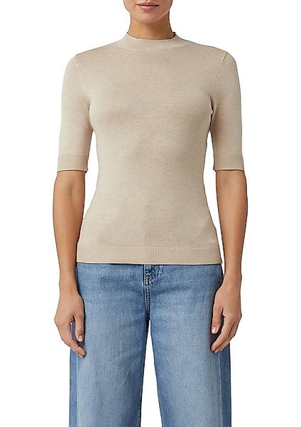 comma Strickpullover halbarm, mit Stehkragen günstig online kaufen