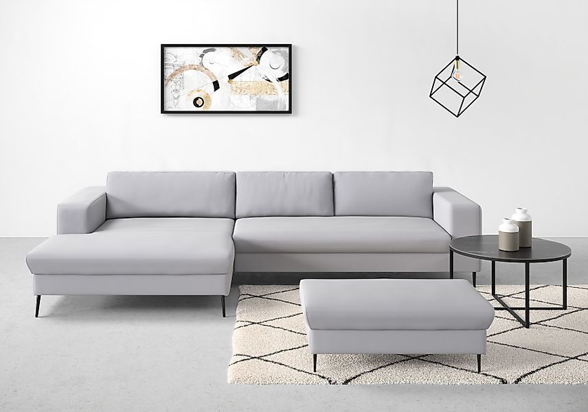 DOMO collection Ecksofa "Modica, zeitlos und elegant, L-Form", moderne Opti günstig online kaufen