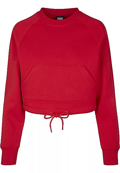 URBAN CLASSICS Sweater "Damen Ladies Oversized Short Raglan Crew", (1 tlg.) günstig online kaufen