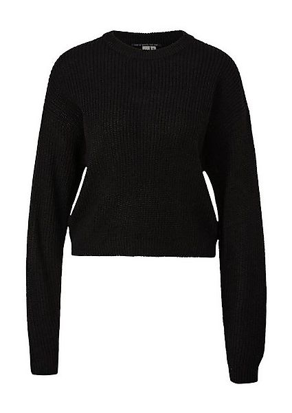 QS Rundhalspullover Basic (1-tlg) Rundhals, langarm, Strick, Relaxed fit günstig online kaufen