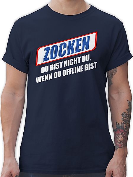 Shirtracer T-Shirt Zocken Du bist nicht günstig online kaufen