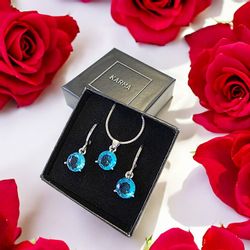 KARMA Schmuckset Damen Schmuckset mit funkelnden günstig online kaufen