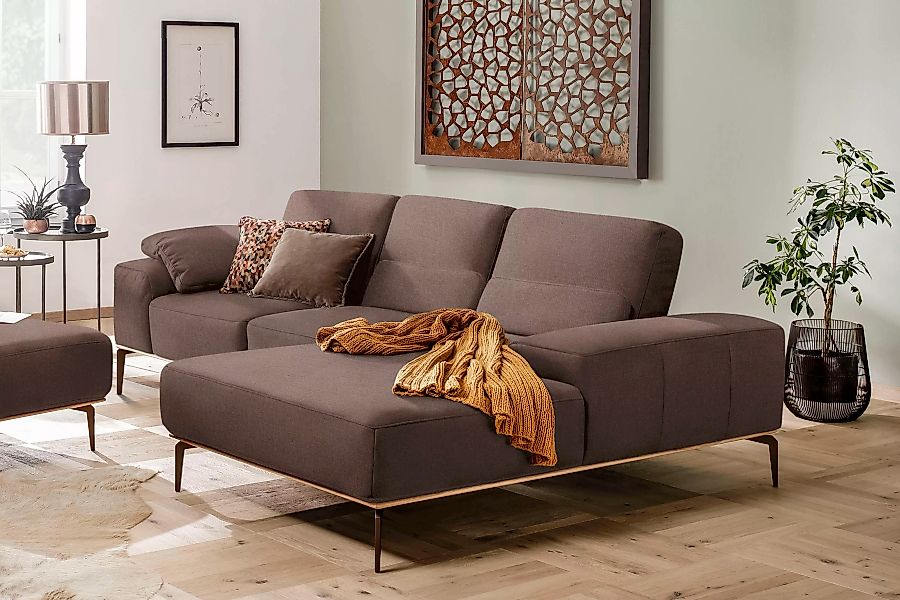 W.SCHILLIG Ecksofa »run, Designsofa mit tollem Sitzkomfort, bequem, L-Form« günstig online kaufen